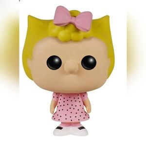Funko Pop Sally Brown Pink Polka Dot Dress Figurine